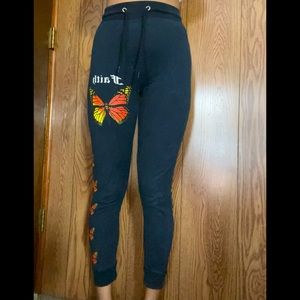 On Fire Butterfly “Faith” Joggers